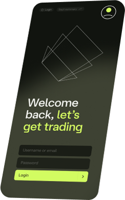 Ultima Markets App Dashboard on Mobile